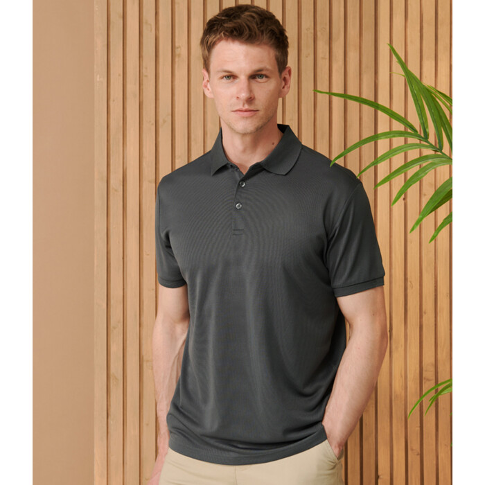 Henbury Recycled Polyester Piqué Polo Shirt Thumbnail