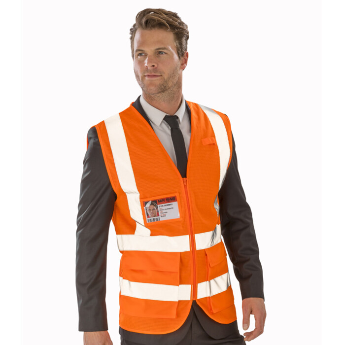 Result Safe-Guard Executive Cool Mesh Safety Vest Thumbnail