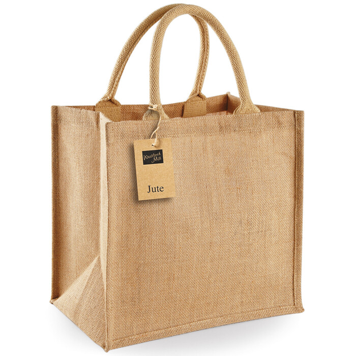 Westford Mill Jute Midi Tote Bag Thumbnail