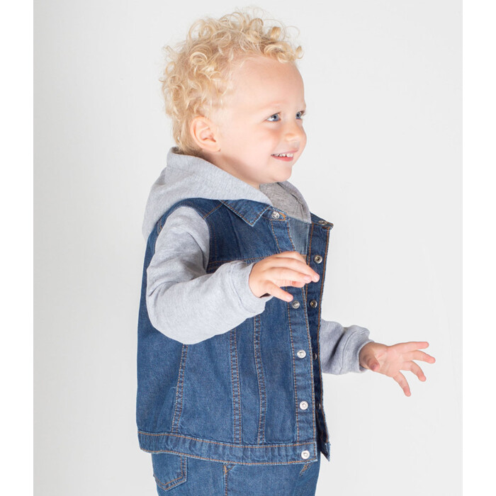Larkwood Kids Denim Jacket Thumbnail