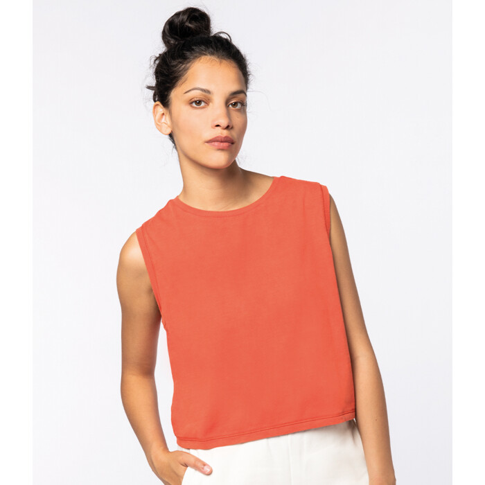 Native Spirit Ladies Cropped Tank Top Thumbnail