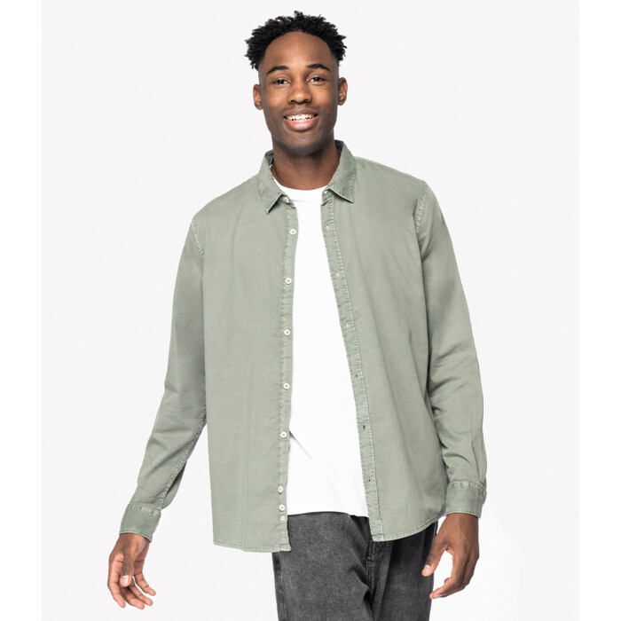 Native Spirit Washed Long Sleeve Shirt Thumbnail