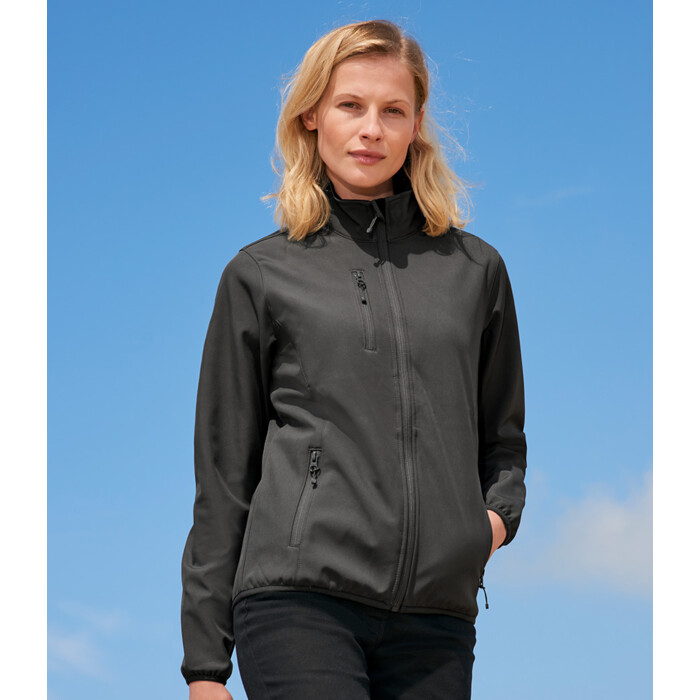 SOL'S Ladies Falcon Recycled Soft Shell Jacket Thumbnail
