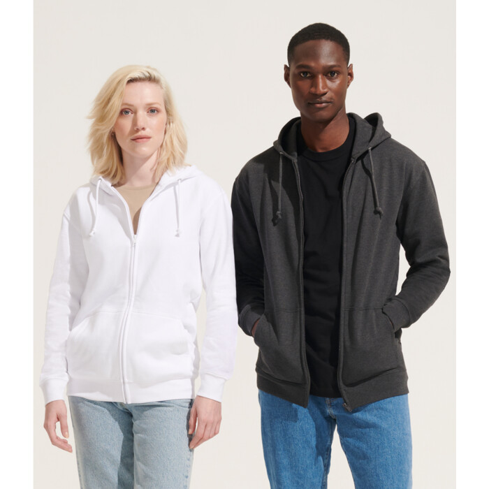 SOL'S Unisex Carter Full Zip Hoodie Thumbnail