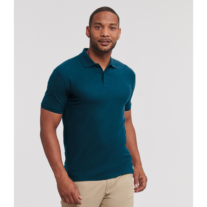 Russell Athletic Authentic Eco Piqué Polo Shirt Thumbnail