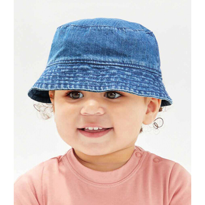 BabyBugz Baby Denim Bucket Hat Thumbnail