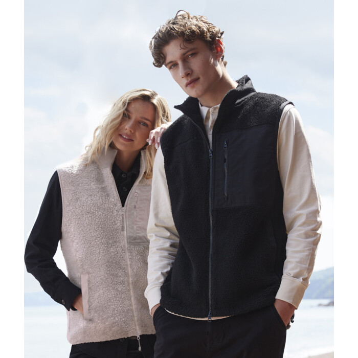 Front Row Recycled Sherpa Gilet Thumbnail