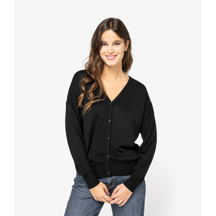 Spasso Ladies TENCEL™ Cardigan Thumbnail