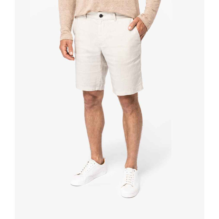 Spasso Linen Bermuda Shorts Thumbnail