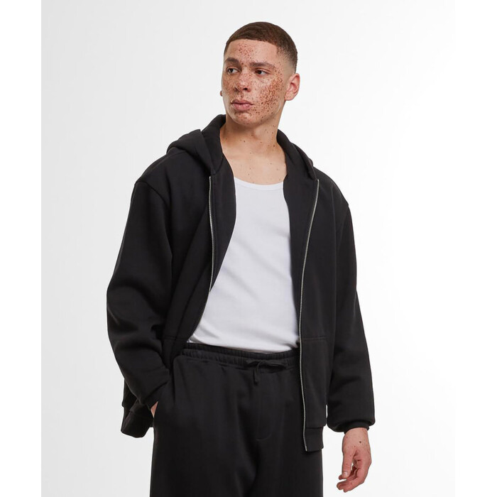 Loose-fit zip hoodie Thumbnail