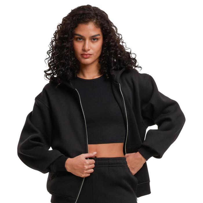 Women’s loose-fit zip hoodie Thumbnail