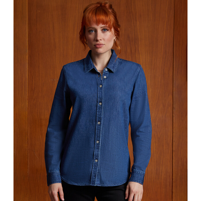 NEOBLU Ladies Bennett Denin Shirt Thumbnail