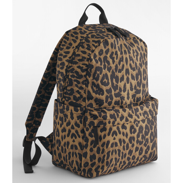 BagBase Leopard Print Backpack Thumbnail