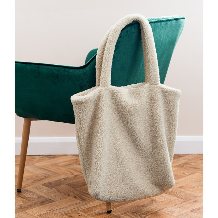 Brand Lab Borg Fleece Shopper Tote Bag Thumbnail