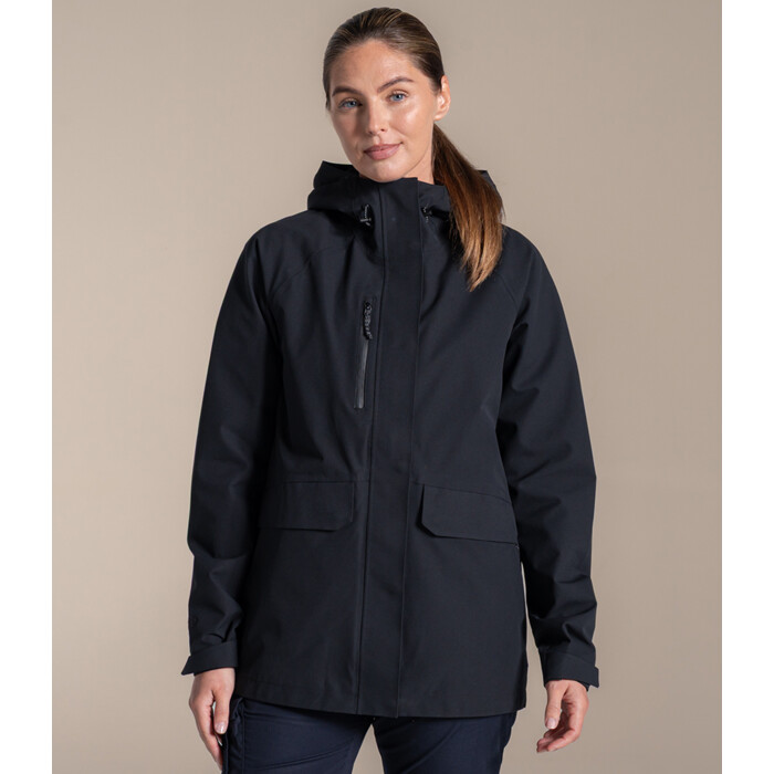 Craghoppers Expert Ladies Kiwi Pro Stretch Long Jacket Thumbnail