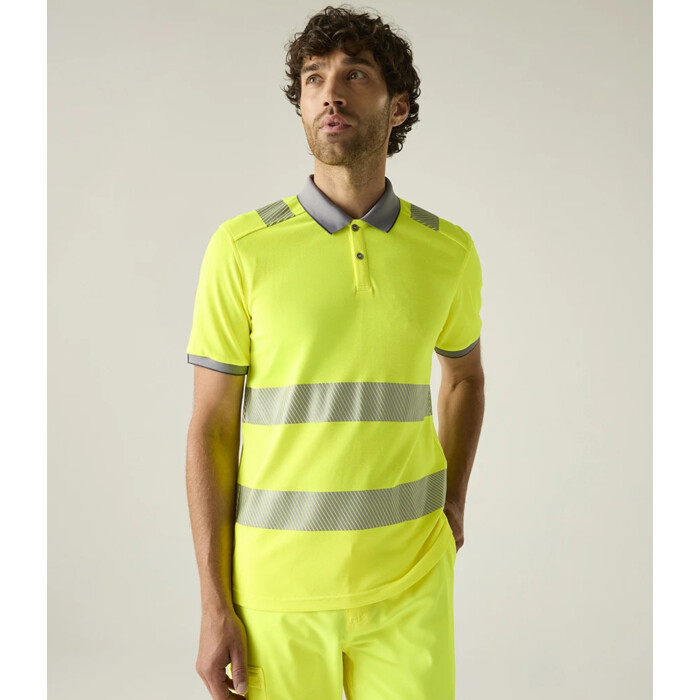 Regatta High Visibility Pro Comfort Polo Shirt Thumbnail