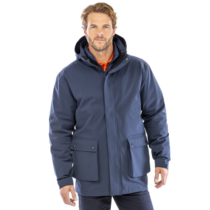 Result Recycled 3-in-1 Padded Ripstop Jacket Thumbnail