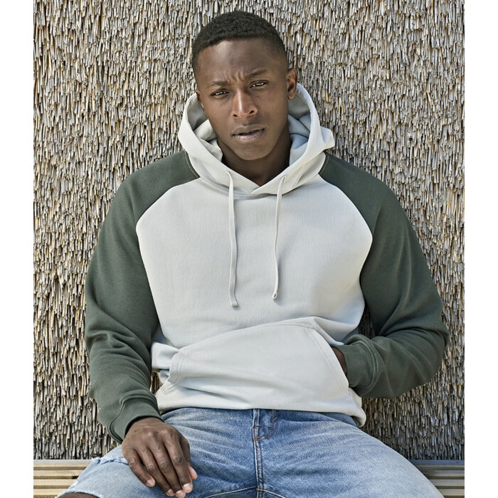 Tee Jays Unlabeled Two-Tone Hooded Sweatshirt Thumbnail