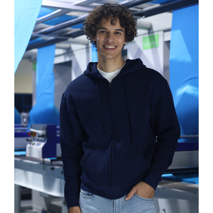 Fruit of the Loom Iconic Premium Hooded Sweat Jacket Thumbnail