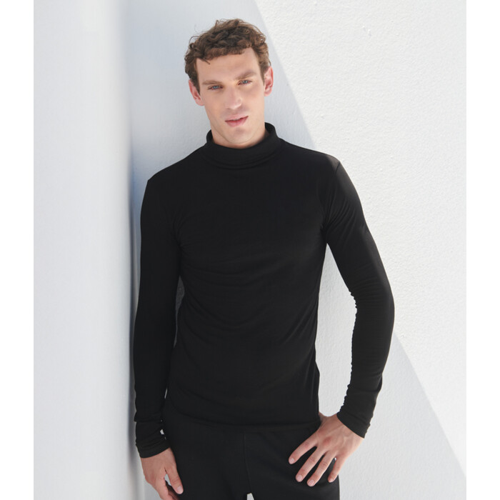 SF Clothing Feel Good Stretch Roll Neck Top Thumbnail