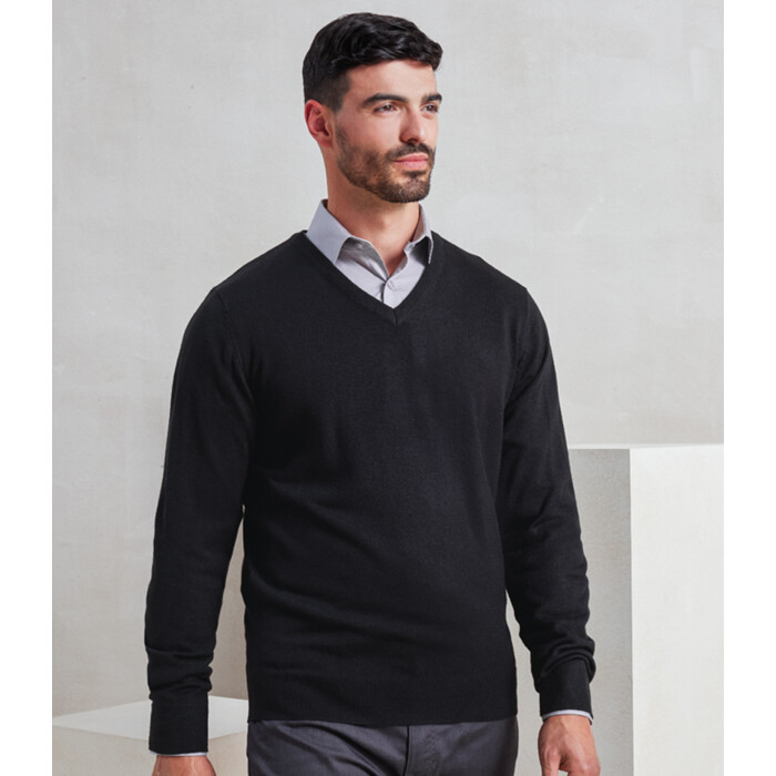 Premier Essential Acrylic V Neck Sweater Thumbnail