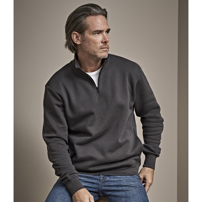 Tee Jays Half Zip Sweatshirt Thumbnail