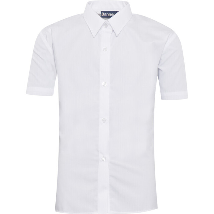 Girls Slimfit Blouse Twin Pack - S/S - Junior Thumbnail