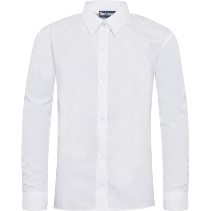 Girls Slimfit Blouse Twin Pack - L/S - Senior Thumbnail