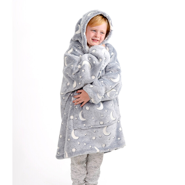 Brand Lab Kids Oversized Hooded Blanket Thumbnail