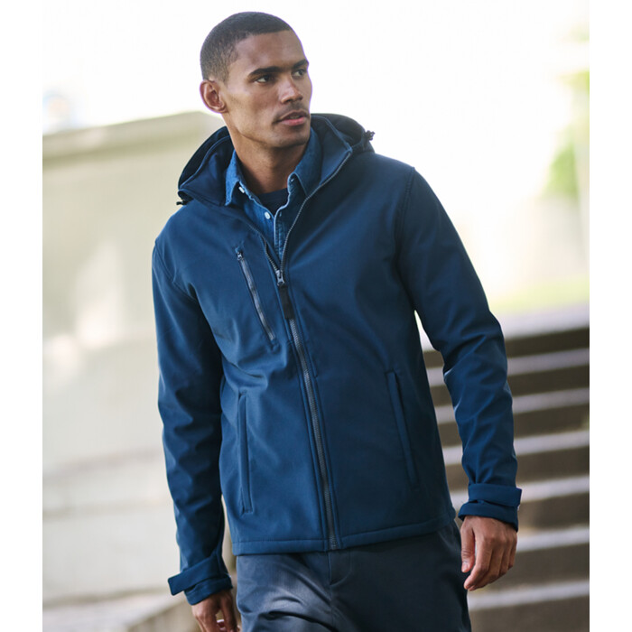 Regatta Venturer Three Layer Hooded Soft Shell Jacket Thumbnail