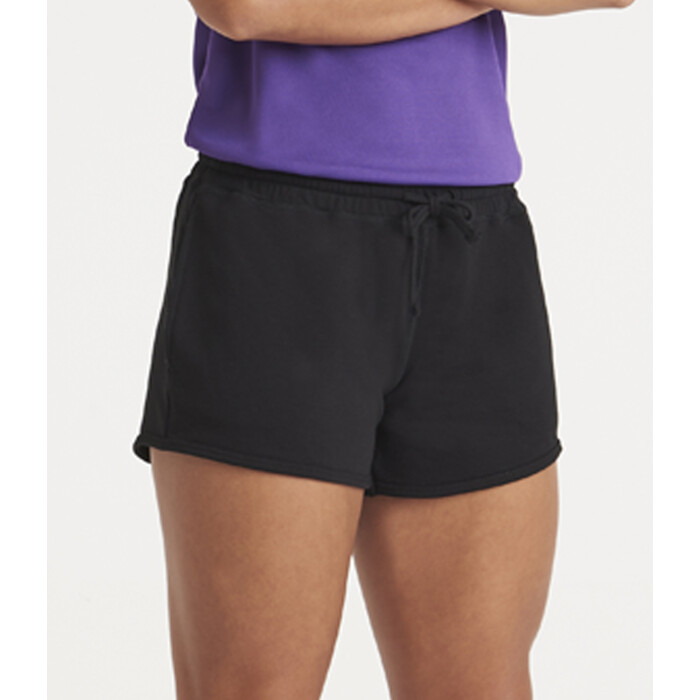 AWDis Ladies Cool Jog Shorts with Optional Personalisation (Transfer) Thumbnail