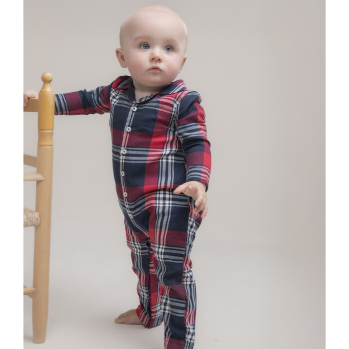 Larkwood Baby/Toddler Tartan All In One Thumbnail