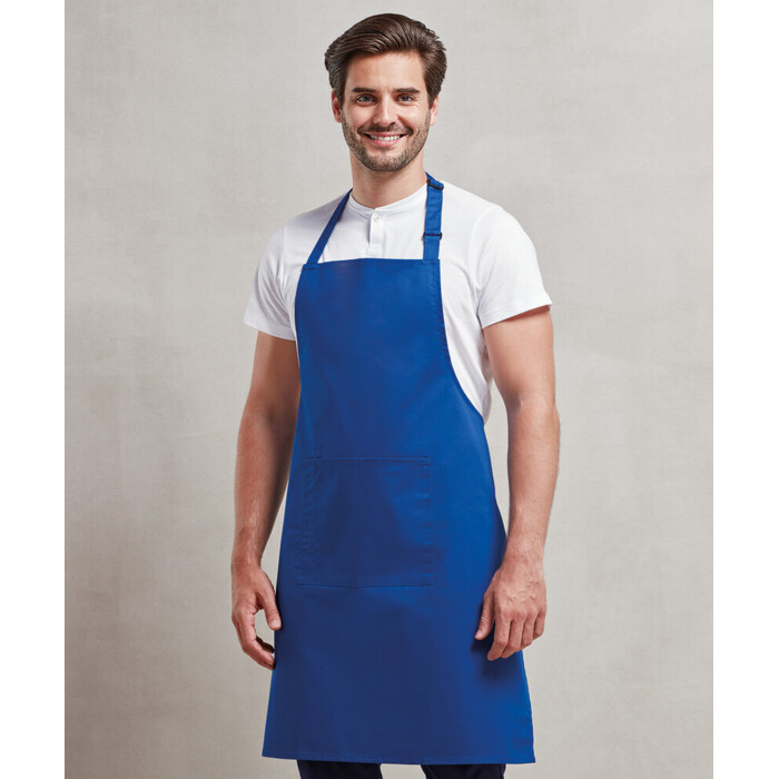 Premier 'Colours' Bip Apron With Pocket (PR154) Thumbnail