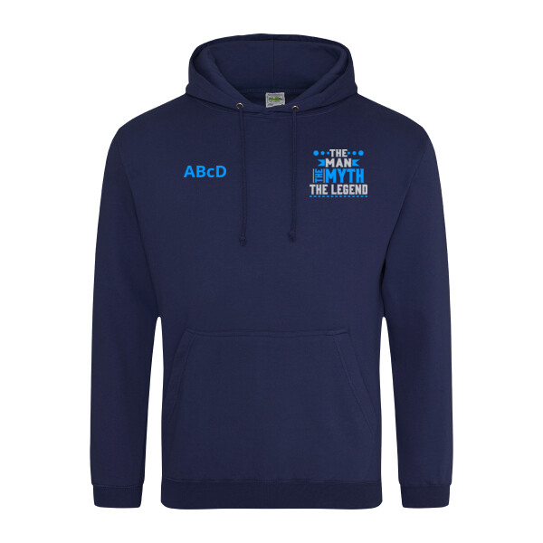 The Man, The Myth, The Legend - Personalised Hoodie Thumbnail