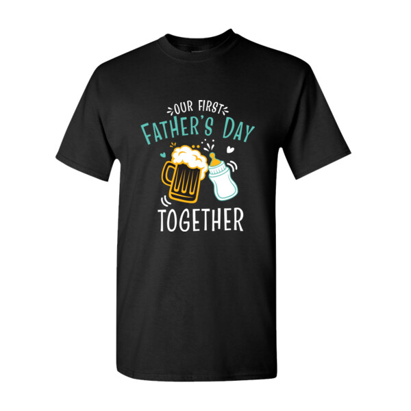 Our First Fathers Day T-Shirt Thumbnail