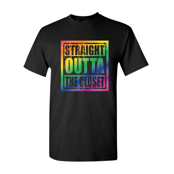 Straight Outta the Closet T-Shirt Thumbnail