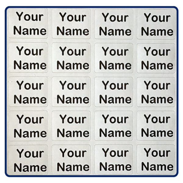 Wash Proof Name Labels Thumbnail